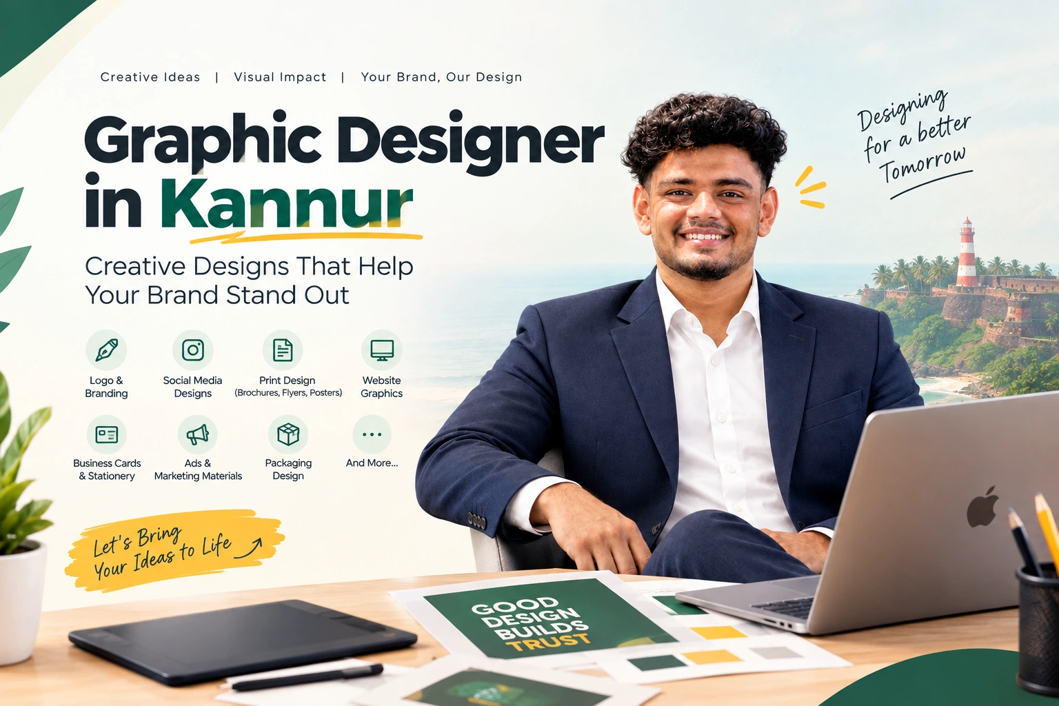 Graphic Designer in Kannur: Creative Designs That Help Businesses Stand Out